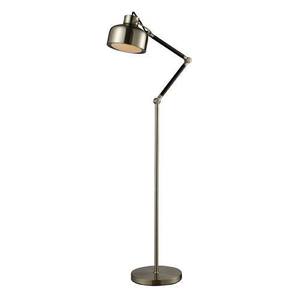 DD2179 Mount Vernon Floor Lamp - Espresso Wood and Satin Nickel DD2179 Mount Vernon Floor Lamp - Espresso Wood and Satin Nickel