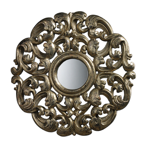SIDM1932 Lanne Round Mirror - Blackwood Silver SIDM1932 Lanne Round Mirror - Blackwood Silver