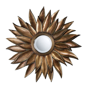 SIDM1935 Prentiss Round Mirror - Stonyford Gold SIDM1935 Prentiss Round Mirror - Stonyford Gold
