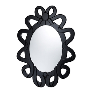 SIDM1961 Mya Oval Mirror - Black SIDM1961 Mya Oval Mirror - Black