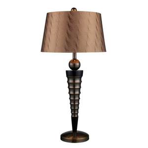 DD1738 Laurie Table Lamp - Dunbrook And Dark Wood DD1738 Laurie Table Lamp - Dunbrook And Dark Wood