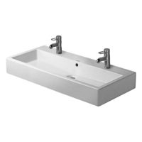 Wall Hung Bathroom Sink 39-3/8 x 18-1/2 x 6-7/8 Wall Hung Bathroom Sink 39-3/8 x 18-1/2 x 6-7/8