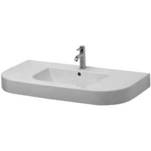 D0417100000 Happy D Console Bathroom Sink - White D0417100000 Happy D Console Bathroom Sink - White