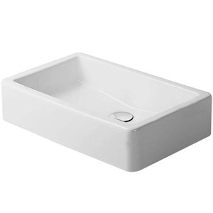 D04556000001 Vero Vessel Style Bathroom Sink - White D04556000001 Vero Vessel Style Bathroom Sink - White