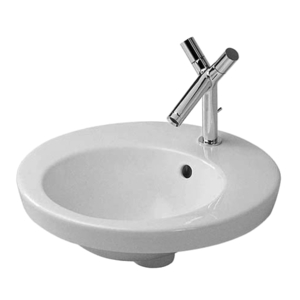 D0478470000 Starck 2 Self Rimming Bathroom Sink - White D0478470000 Starck 2 Self Rimming Bathroom Sink - White