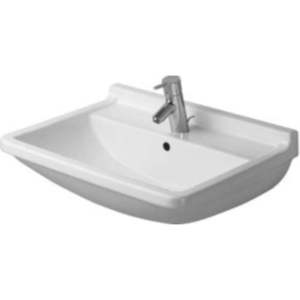 D0300650030 Starck 3 Wall Hung Bathroom Sink - White D0300650030 Starck 3 Wall Hung Bathroom Sink - White