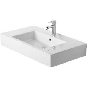 D03298500301 Vero Wall Hung Bathroom Sink - White D03298500301 Vero Wall Hung Bathroom Sink - White