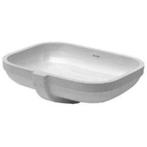 D0457480000 Happy D Undermount Style Bathroom Sink - White D0457480000 Happy D Undermount Style Bathroom Sink - White