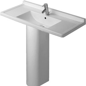 DD19024 Starck Pedestal Bathroom Sink - White DD19024 Starck Pedestal Bathroom Sink - White