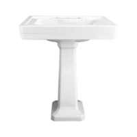 Pedestal Bathroom Sink 36 x 24 x17-3/4 Pedestal Bathroom Sink 36 x 24 x17-3/4
