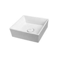 Vessel Style Bathroom Sink 15-1/4 x15-1/4 x 6 Vessel Style Bathroom Sink 15-1/4 x15-1/4 x 6