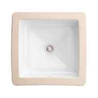 Undermount Bathroom Sink 16-5/8 x 16-5/8 x 7-1/2 Undermount Bathroom Sink 16-5/8 x 16-5/8 x 7-1/2