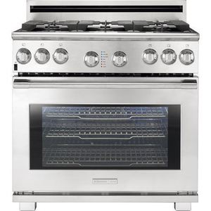 EE36GF76JPS Icon Gas Range - Stainless Steel EE36GF76JPS Icon Gas Range - Stainless Steel