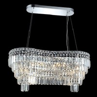Multi Light Pendant 32" Width Multi Light Pendant 32" Width