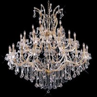 Large Foyer Chandelier 52" Width Large Foyer Chandelier 52" Width