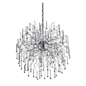 E2075G43CRC Astro Large Foyer Chandelier Chandelier - Chrome E2075G43CRC Astro Large Foyer Chandelier Chandelier - Chrome