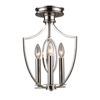 Semi Flush Mount 9" Width Semi Flush Mount 9" Width