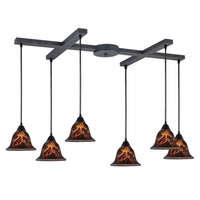 Multi Light Pendant 33" Width Multi Light Pendant 33" Width