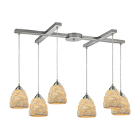 Multi Light Pendant 33" Width Multi Light Pendant 33" Width