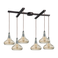 Multi Light Pendant 33" Width Multi Light Pendant 33" Width