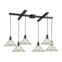 Multi Light Pendant 33" Width Multi Light Pendant 33" Width