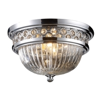 Flush Mount Ceiling Light 13" Width Flush Mount Ceiling Light 13" Width
