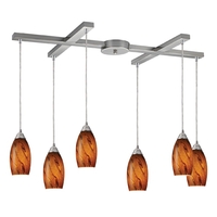 Multi Light Pendant 33" Width Multi Light Pendant 33" Width