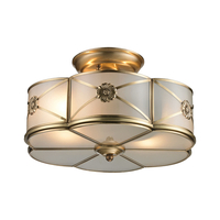 Semi Flush Mount 14" Width Semi Flush Mount 14" Width
