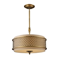 Drum Pendant 21" Width Drum Pendant 21" Width