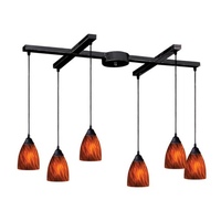 Multi Light Pendant 33" Width Multi Light Pendant 33" Width