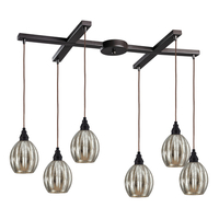 Multi Light Pendant 33" Width Multi Light Pendant 33" Width