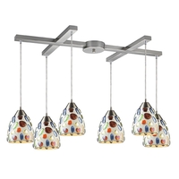 Multi Light Pendant 33" Width Multi Light Pendant 33" Width