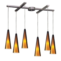 Multi Light Pendant 33" Width Multi Light Pendant 33" Width