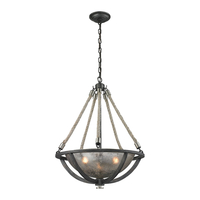 Multi Light Pendant 20" Width Multi Light Pendant 20" Width
