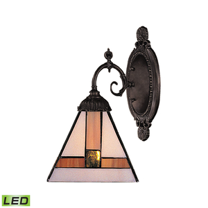 E071TB01LED Mix-N-Match 1 Bulb Wall Sconce - Tiffany Bronze E071TB01LED Mix-N-Match 1 Bulb Wall Sconce - Tiffany Bronze