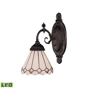 E071TB04LED Mix-N-Match 1 Bulb Wall Sconce - Tiffany Bronze E071TB04LED Mix-N-Match 1 Bulb Wall Sconce - Tiffany Bronze