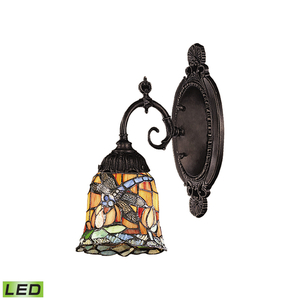 E071TB12LED Mix-N-Match 1 Bulb Wall Sconce - Tiffany Bronze E071TB12LED Mix-N-Match 1 Bulb Wall Sconce - Tiffany Bronze