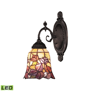 E071TB17LED Mix-N-Match 1 Bulb Wall Sconce - Tiffany Bronze E071TB17LED Mix-N-Match 1 Bulb Wall Sconce - Tiffany Bronze