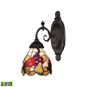E071TB19LED Mix-N-Match 1 Bulb Wall Sconce - Tiffany Bronze E071TB19LED Mix-N-Match 1 Bulb Wall Sconce - Tiffany Bronze