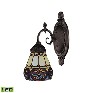 E071TB21LED Mix-N-Match 1 Bulb Wall Sconce - Tiffany Bronze E071TB21LED Mix-N-Match 1 Bulb Wall Sconce - Tiffany Bronze