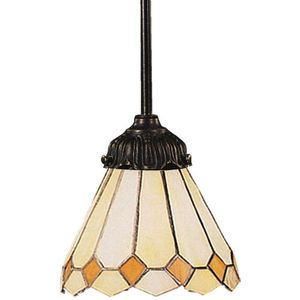 E078TB05LED Diamond Mini-Pendant Pendant Light - Tiffany Bronze E078TB05LED Diamond Mini-Pendant Pendant Light - Tiffany Bronze