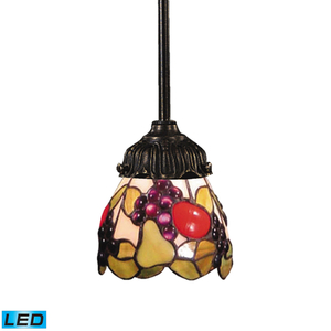 E078TB19LED Mix-N-Match Mini-Pendant Pendant Light - Tiffany Bronze E078TB19LED Mix-N-Match Mini-Pendant Pendant Light - Tiffany Bronze