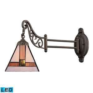 E079TB01LED Mix-N-Match 1 Bulb Wall Sconce - Tiffany Bronze E079TB01LED Mix-N-Match 1 Bulb Wall Sconce - Tiffany Bronze