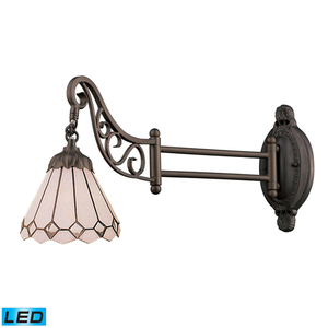 E079TB04LED Mix-N-Match 1 Bulb Wall Sconce - Tiffany Bronze E079TB04LED Mix-N-Match 1 Bulb Wall Sconce - Tiffany Bronze