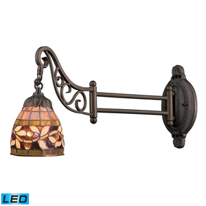 E079TB13LED Mix-N-Match 1 Bulb Wall Sconce - Tiffany Bronze E079TB13LED Mix-N-Match 1 Bulb Wall Sconce - Tiffany Bronze