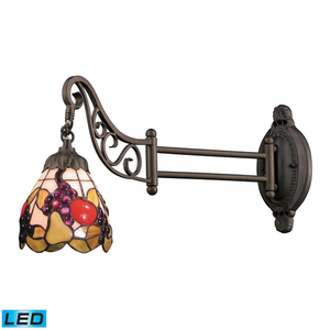 E079TB19LED Mix-N-Match 1 Bulb Wall Sconce - Tiffany Bronze E079TB19LED Mix-N-Match 1 Bulb Wall Sconce - Tiffany Bronze