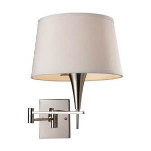 E101081 Swingarm 1 Bulb Wall Sconce - Polished Chrome E101081 Swingarm 1 Bulb Wall Sconce - Polished Chrome