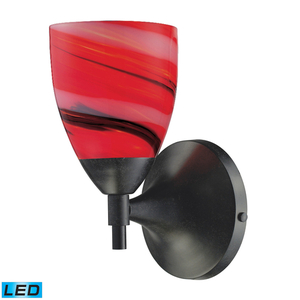 E101501DRCYLED Celina 1 Bulb Wall Sconce - Dark Rust / Candy E101501DRCYLED Celina 1 Bulb Wall Sconce - Dark Rust / Candy