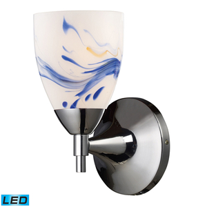 E101501PCMTLED Celina 1 Bulb Wall Sconce - Polished Chrome / Mountain E101501PCMTLED Celina 1 Bulb Wall Sconce - Polished Chrome / Mountain