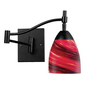 D101511DRA Celina Swing Arm Lamp - Dark Rust / Autumn D101511DRA Celina Swing Arm Lamp - Dark Rust / Autumn